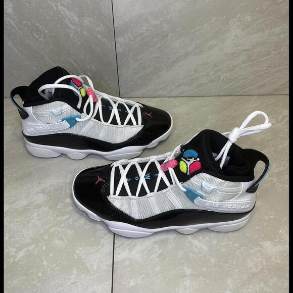 Jordan 6 Rings 'South Beach' sneakers Men Size 8.5 - Picture 2 of 7